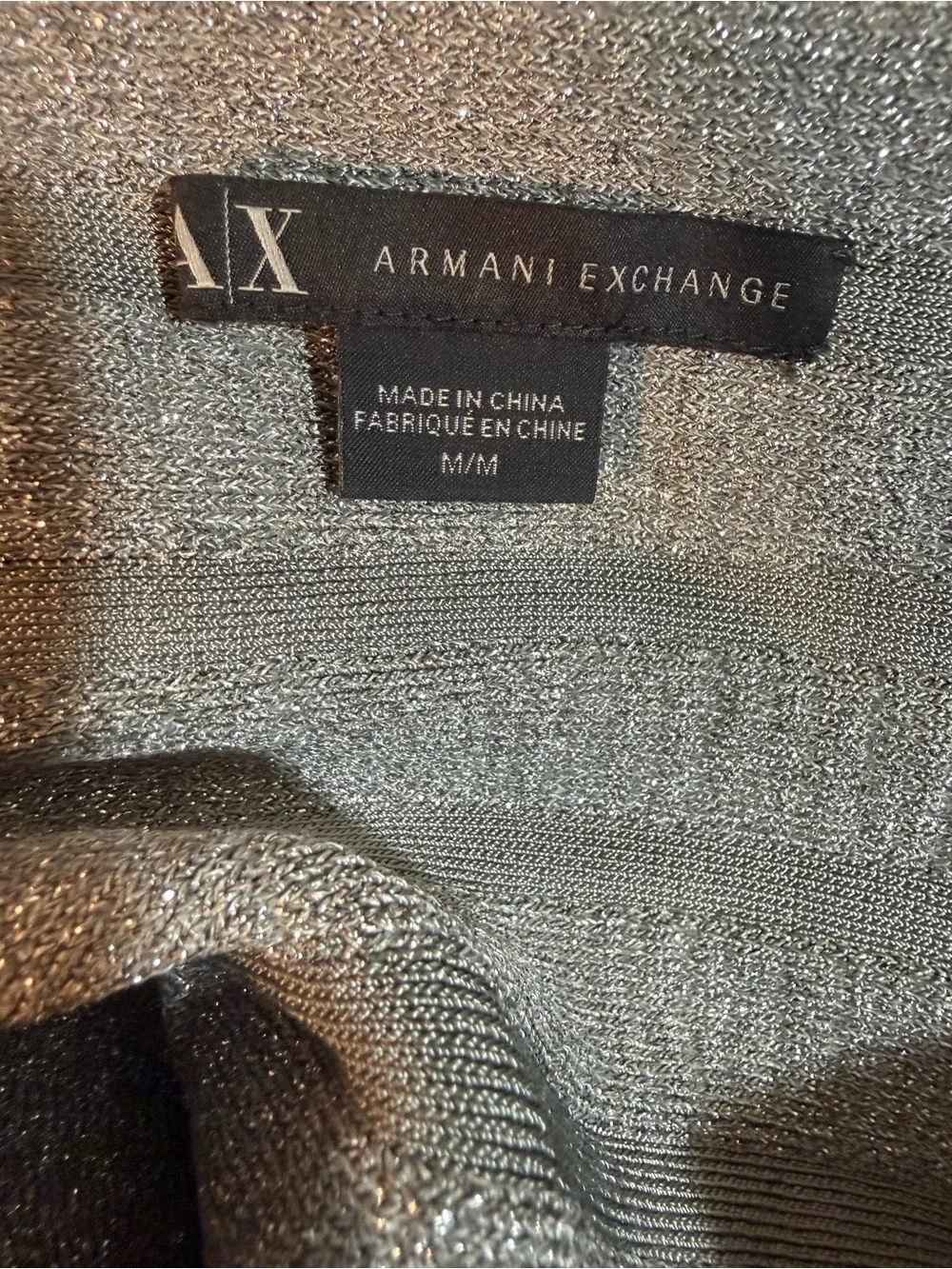 Armani Exchange form fitting